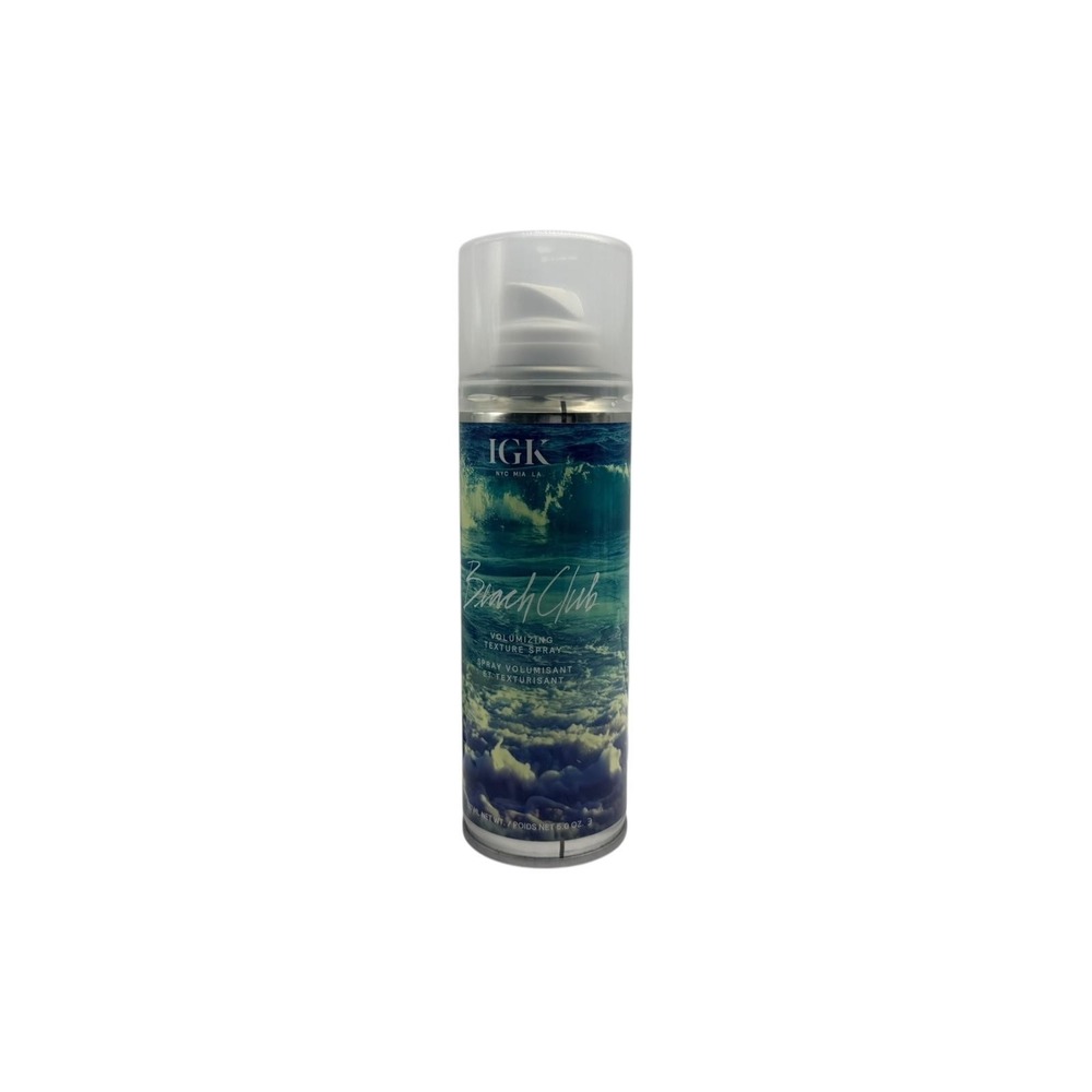 IGK Beach Club Touchable Texture Spray Volume Hold Lightweight Vegan 5 oz